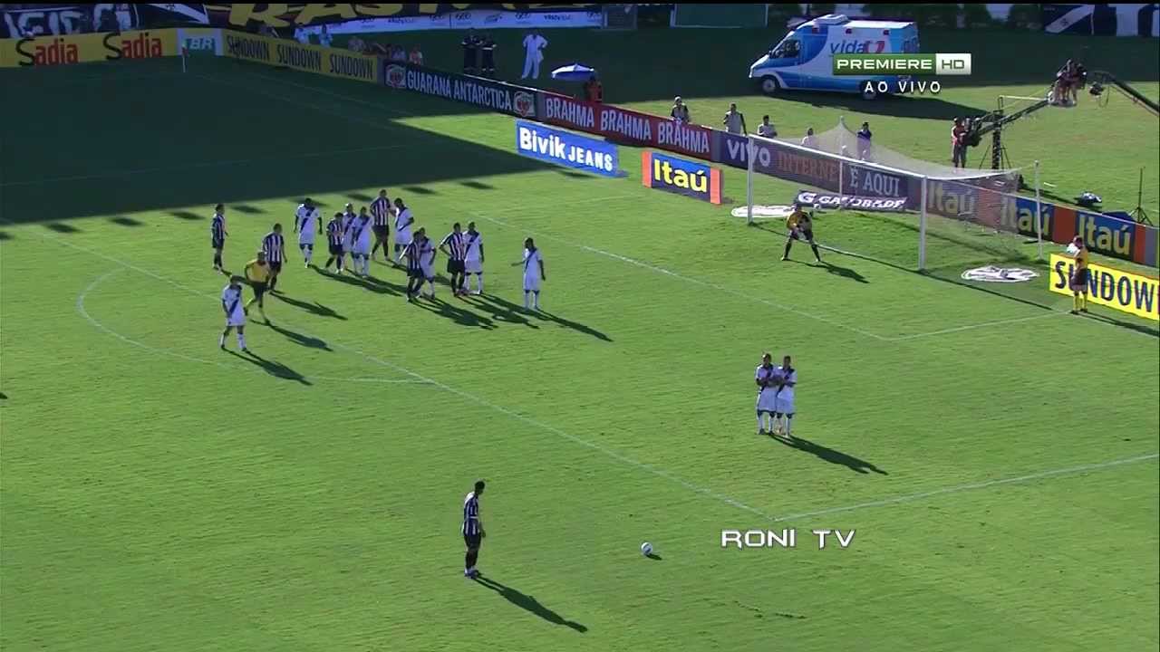 Ronaldinho vs Vasco da Gama - 11/11/12 - [ HD720p ] - [ roni TV ]