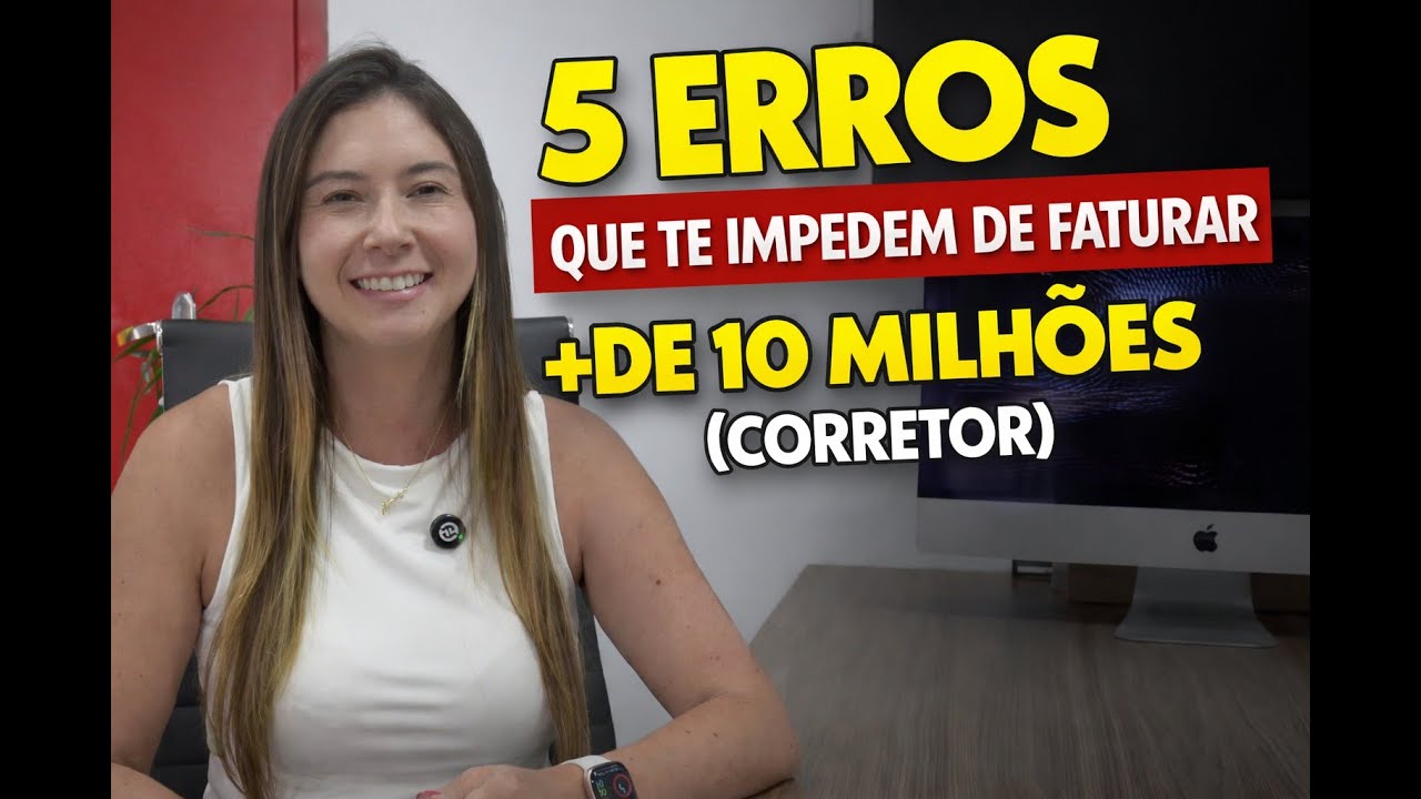 🎯 5 erros que te impedem de faturar mais de 10 milhões como corretor de imóveis!!!!!🏡 