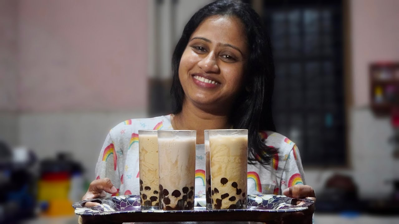 අපි ගෙදරම Bubble Tea හැදුවා