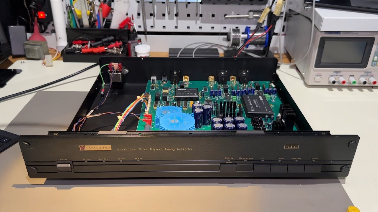 Parasound D/AC-2000 Servisas (I Dalis)