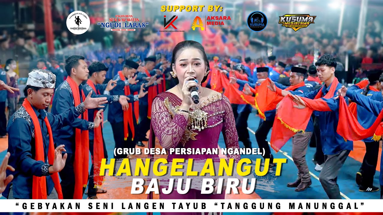 HANGELANGUT - BAJU BIRU | Gebyakan Tayub Tanggung Manunggal