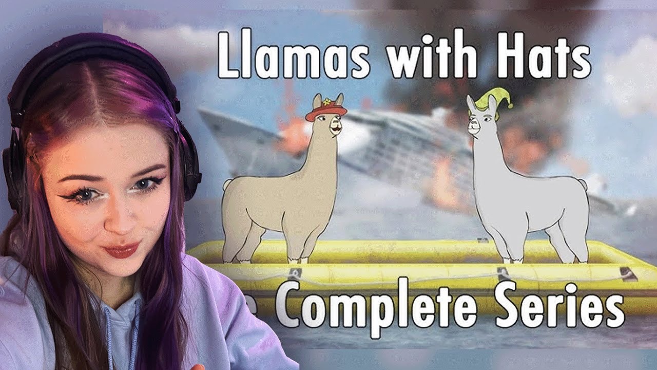 ROS REACTS TO LLAMAS WITH HATS! i return from paris... [VOD] 🦋