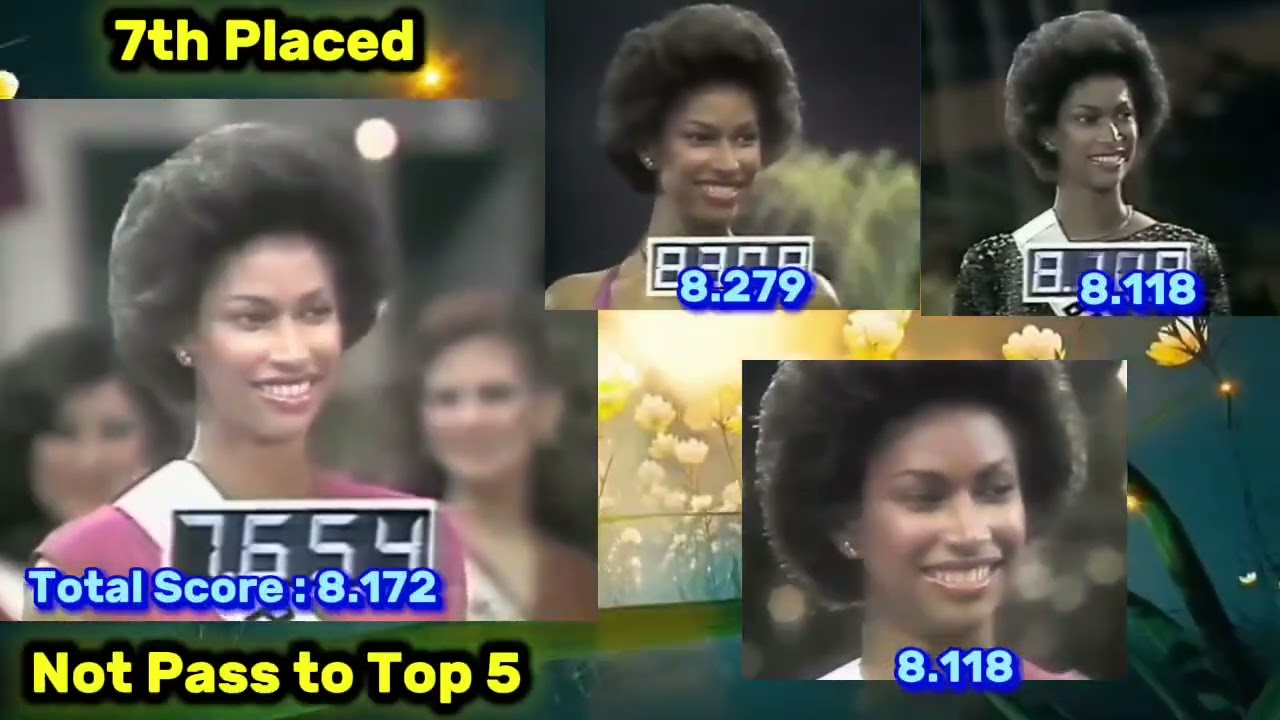 The 1979 Miss Universe Semi-finalists Result