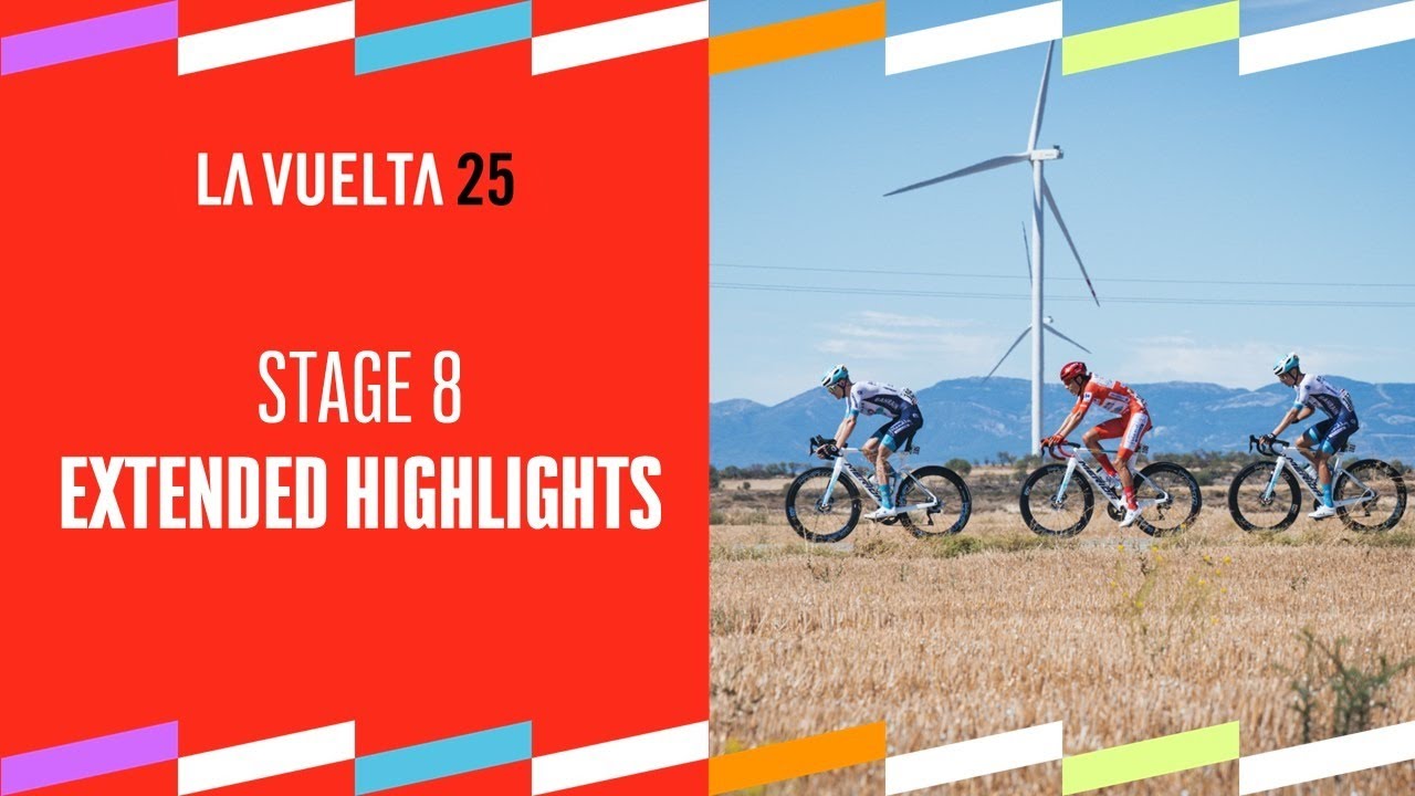 Extended Highlights - Stage 8 - La Vuelta 2025