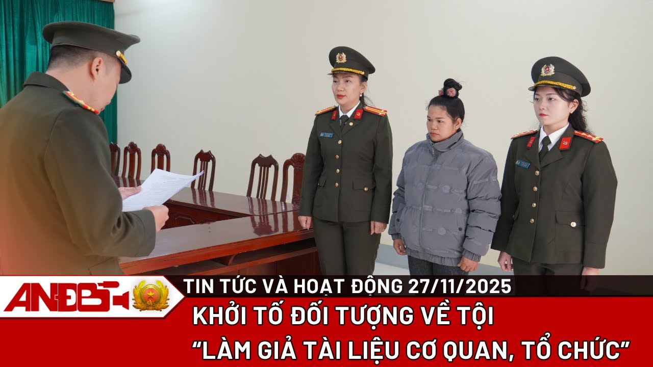 Công An Tỉnh Điện Biên Bắt Đối Tượng Làm Giả Tài Liệu Cơ Quan, Tổ Chức