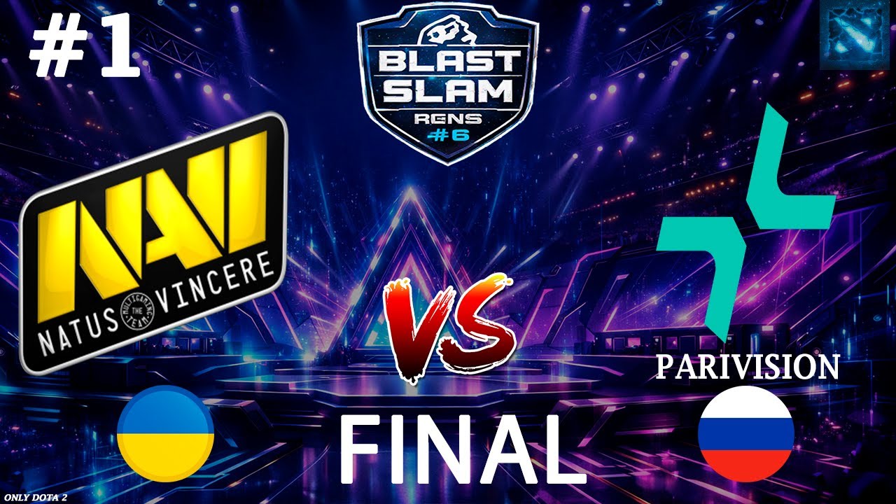 МИР ДОТЫ К ТАКОМУ КЕРРИ ЯВНО НЕ БЫЛ ГОТОВ! | NaVi vs Parivision #1 (BO3) FINAL | BLAST Slam 6
