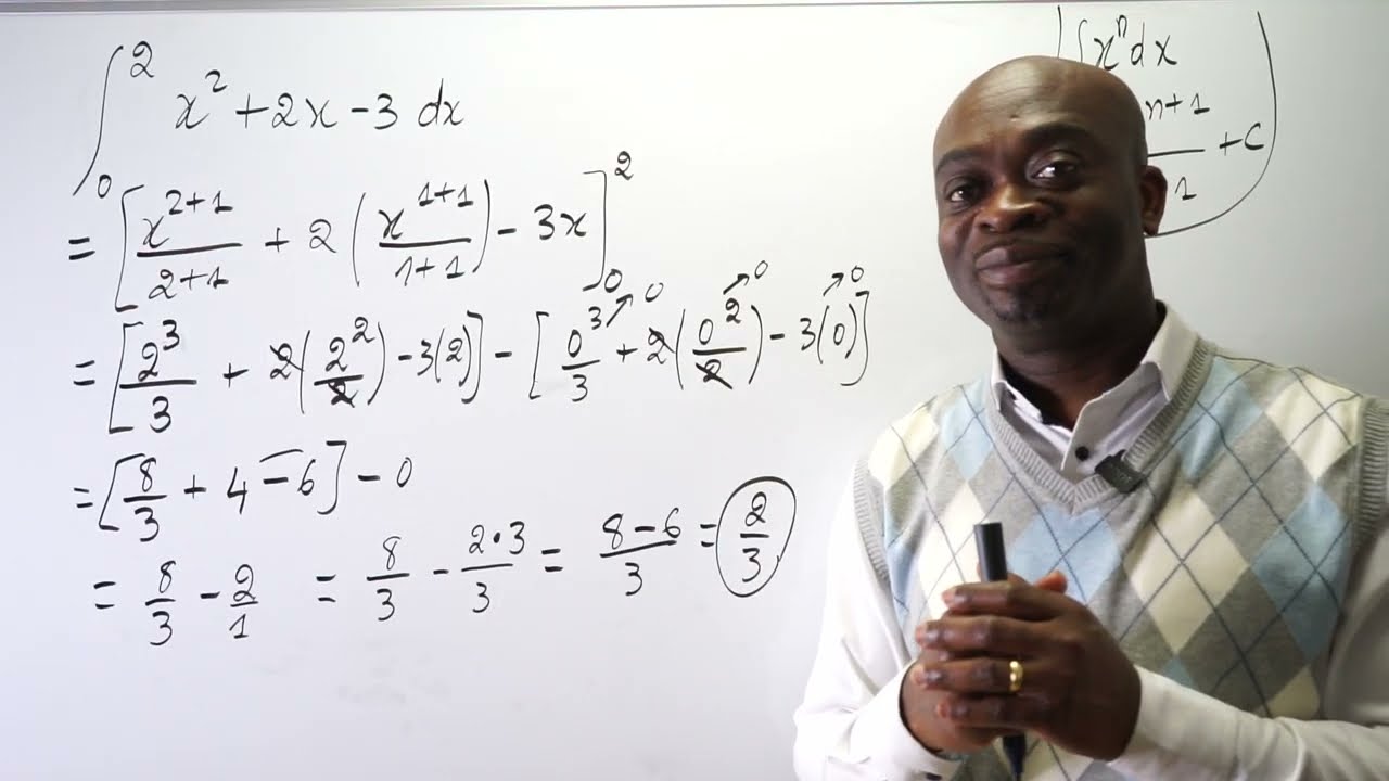 Solving For A Definite Integral