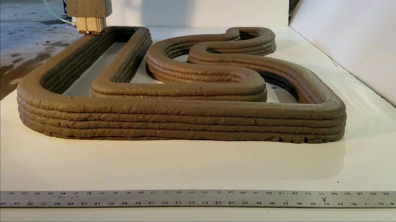 3-D Concrete Printing - Weather-Proof Building