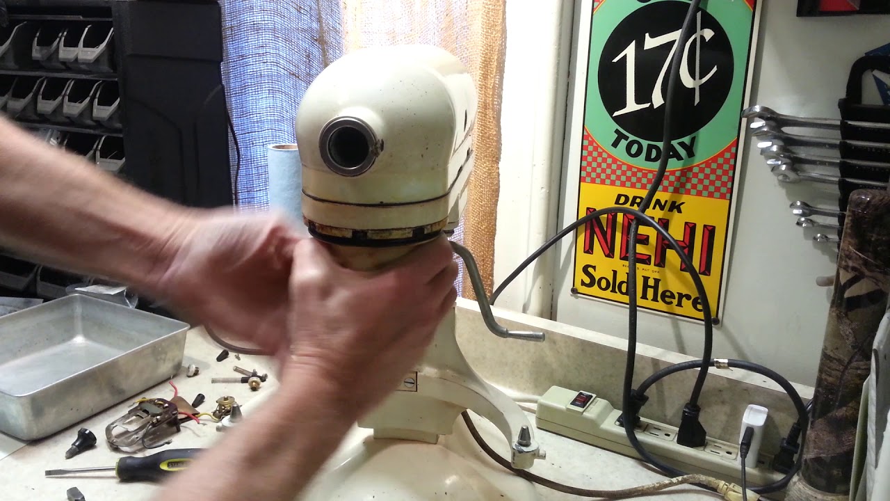 Kitchenaid K5a restoration in white
