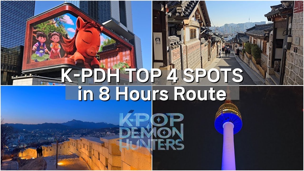 The 8-Hour K-Pop Demon Hunters Route: See the Top 4 Spots Fast