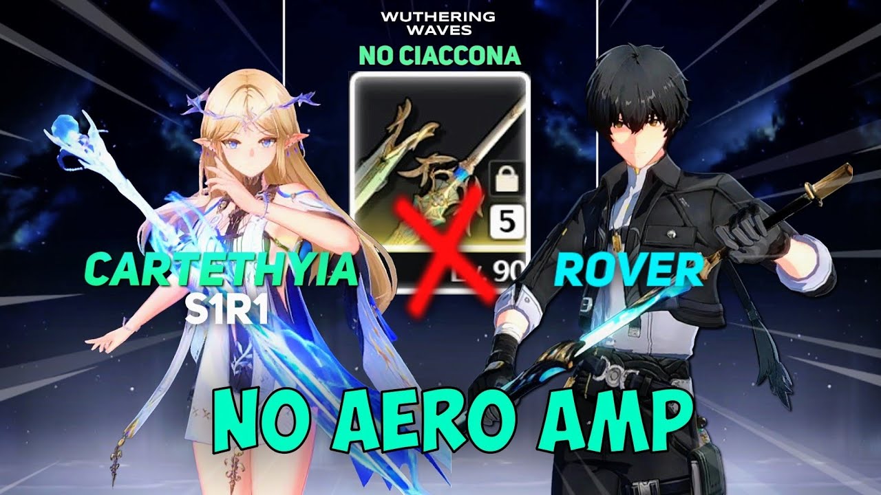 CARTETHYIA Without Aero Rover's SWORD BUFF, only OUTRO | New ToA 2.7 | Wuthering Waves MOBILE
