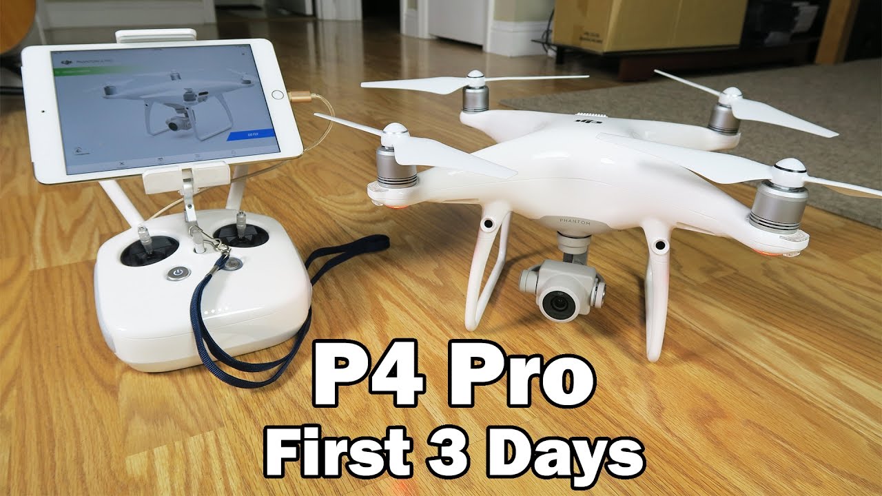 The Phantom 4 Pro is MINE!!!! - Unboxing + 3-day test