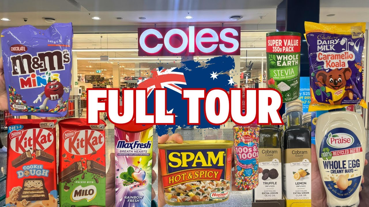 Coles Supermarket Walking Tour - Sydney, Australia