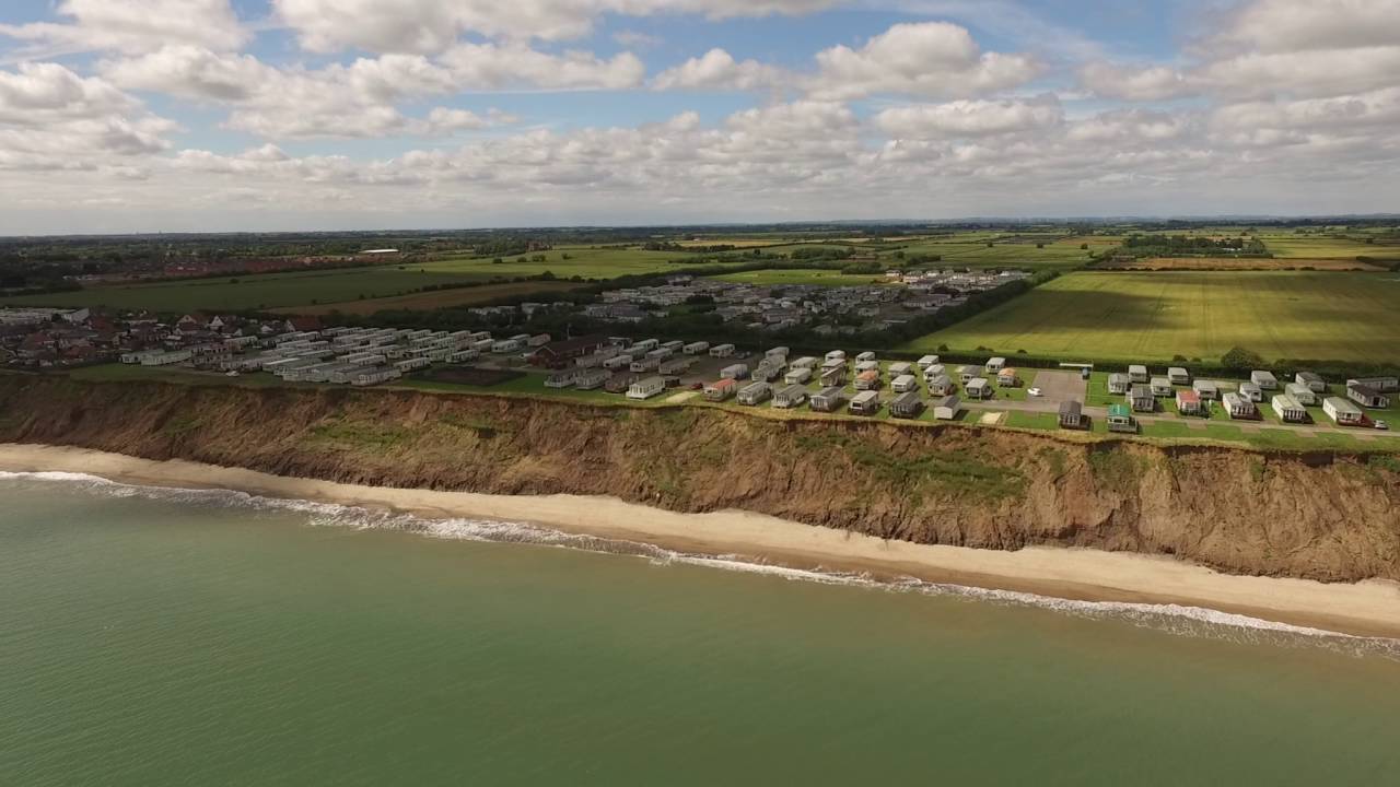 A short coastal flight from Atwick towards Hornsea