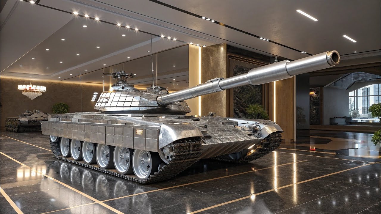 T-76 Futuristic Tank | Next-Gen Armored Beast of Future Warfare