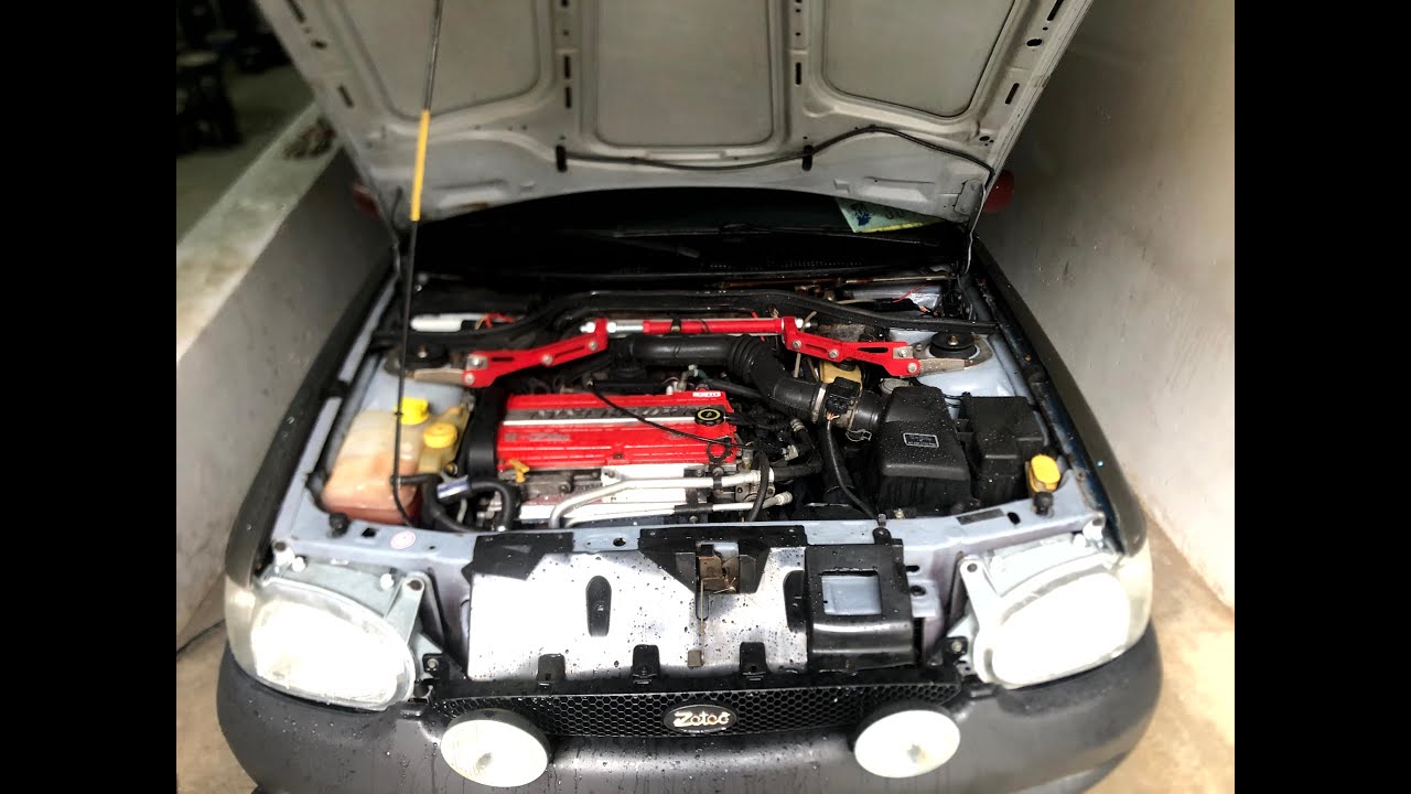 Trocando embreagem do Ceejay -  Ford Escort Zetec GLX 1997 - TIME LAPSE