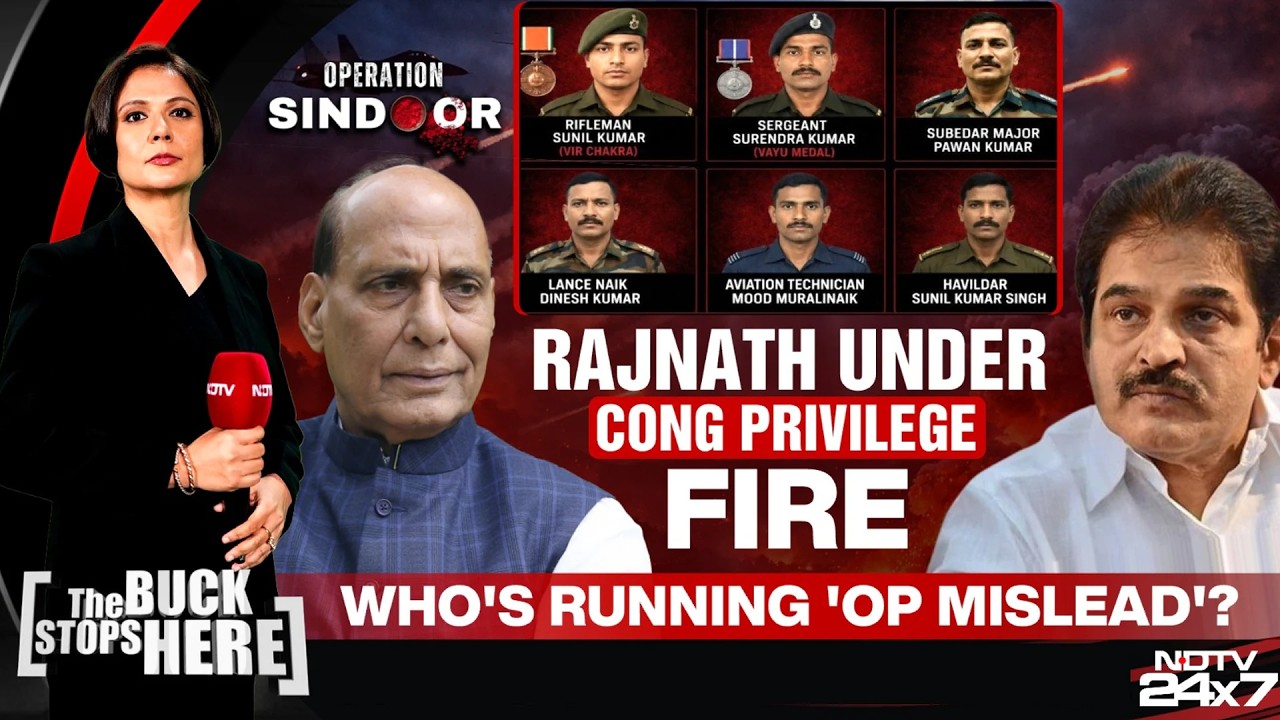 Operation Sindoor Row: Congress Targets Rajnath Singh, Seeks Privilege Motion