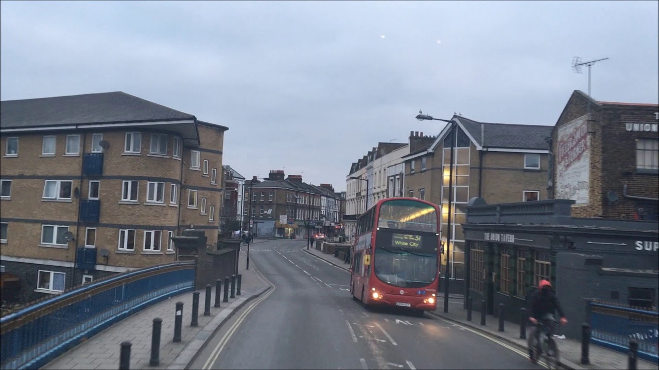 FULL ROUTE VISUAL | London Bus Route 31 - White City to Camden Town | VNW32424 (LK04HYB)