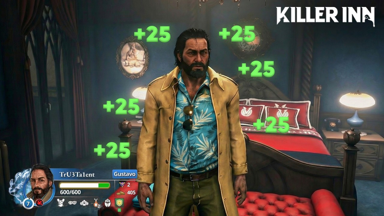 DETECTIVE CAN HIT INSANE HEALTH LEVELS! | KILLER INN