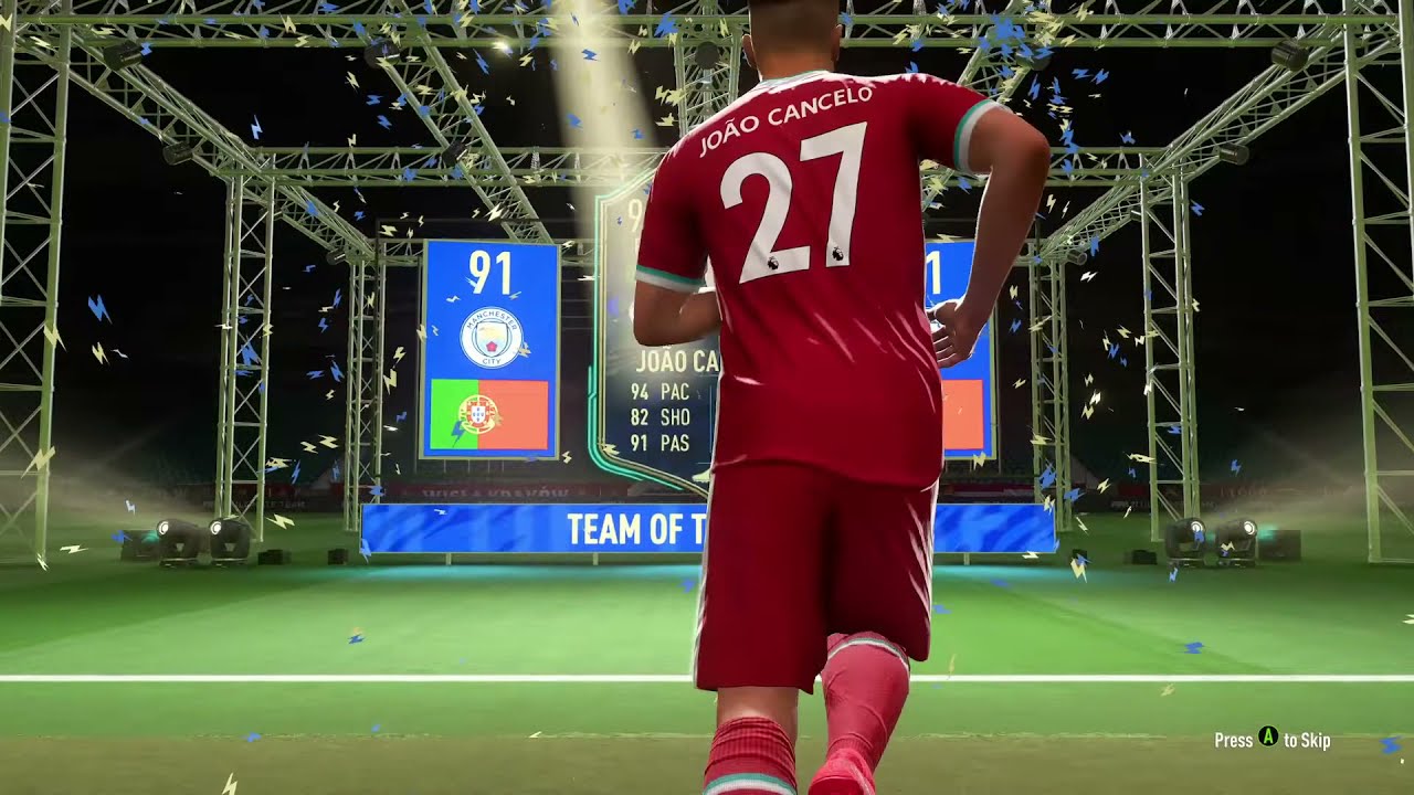 FIFA 21 - TOTS Cancelo walkout