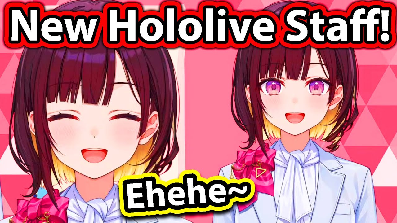 New Hololive Staff Giggles Sounds So Cute 【Hololive】