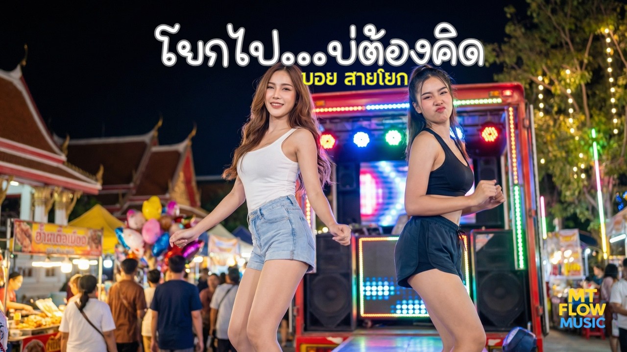 โยกไปบ่ต้องคิด| MV(Yok Pai Bor Tong Kit) เพลงแดนซ์งานวัด ฟังง่าย เต้นได้ทุกวัย