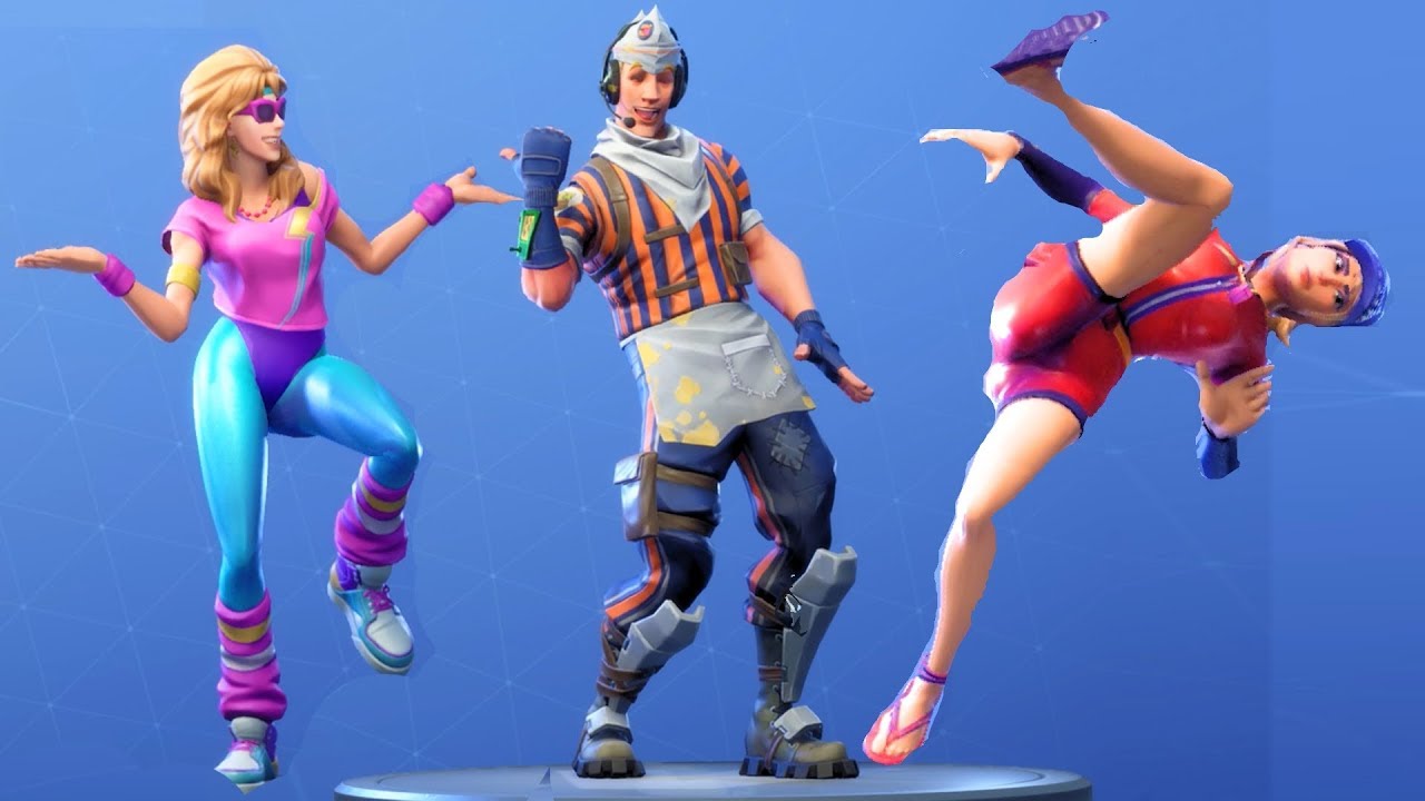 Fortnite All Dances Season 1-5 Updated to Hitchhiker
