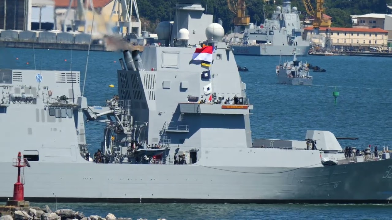 KRI Brawijaya (320) Departs La Spezia – Indonesian Navy’s First PPA Frigate Begins Ocean Voyage