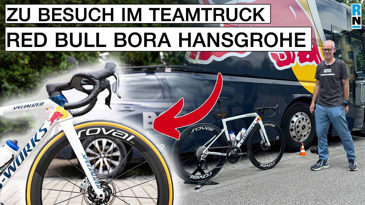 Specialized S-Works Tarmac SL8 von Primoz Roglic: Im Tour de France Camp bei Red Bull Bora Hansgrohe