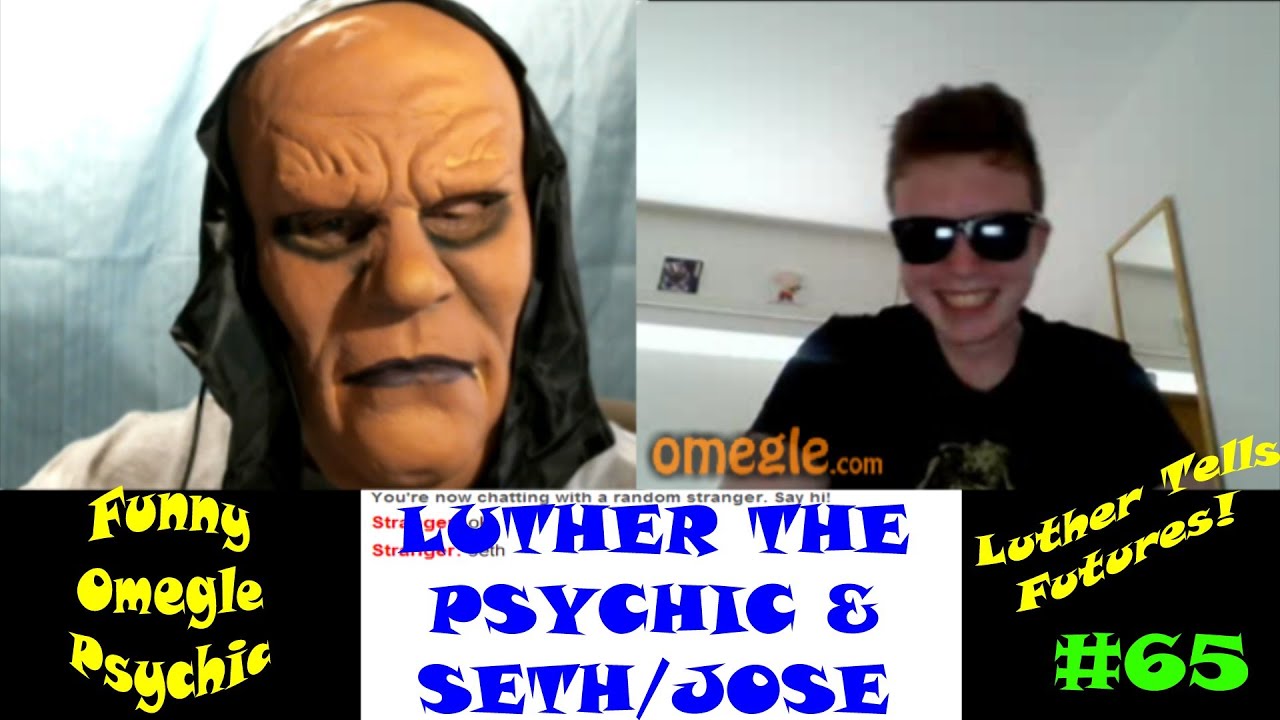 Funny Chatroulette Trolling on Omegle | Luther The Psychic Hits Omegle Chat Roulette!