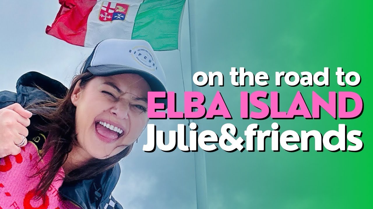 On my way to Elba Island, Severe Weather Warning | vlog116 | [ENG CC]