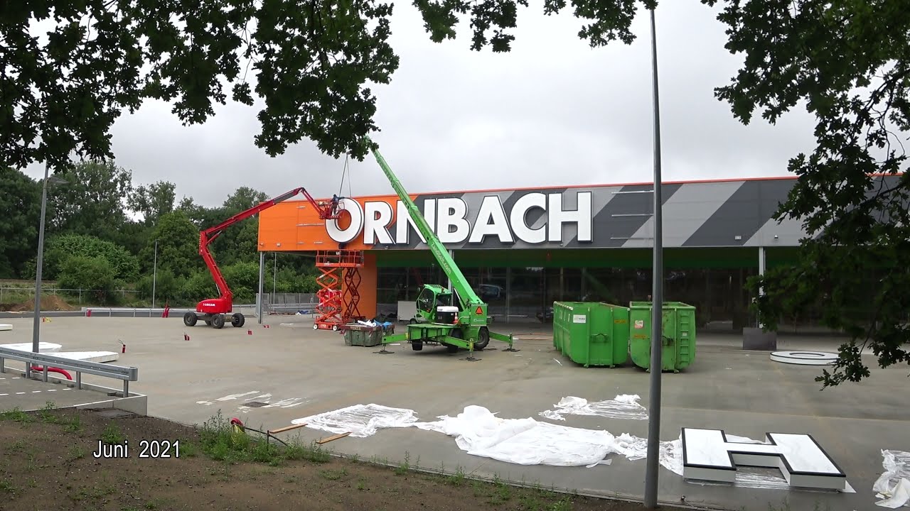 Apeldoorn team laps Bouw Amerika hal naar Hornbach 2021
