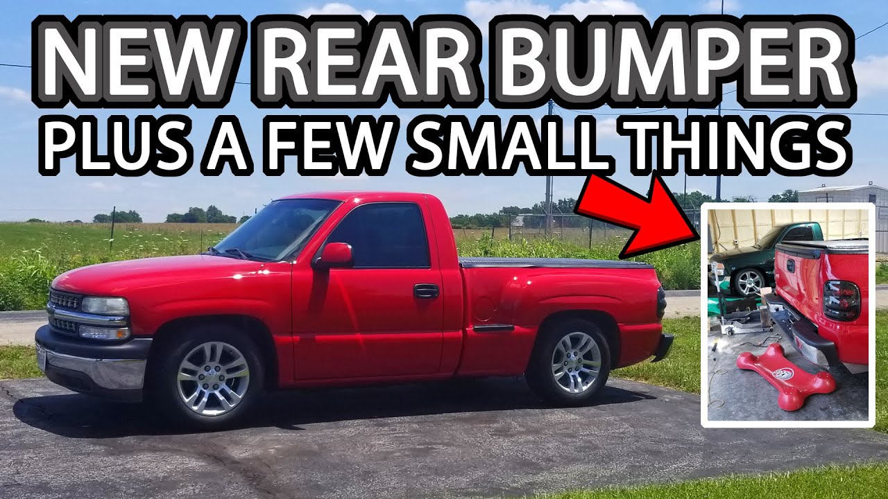 New Rear Bumper for the Daily Driven Stepside and a few Clean Up Items