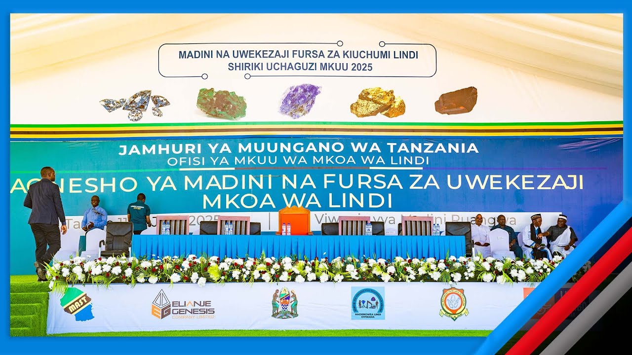🔴#LIVE: MAONESHO YA MADINI NA FURSA ZA UWEKEZAJI MKOA WA LINDI
