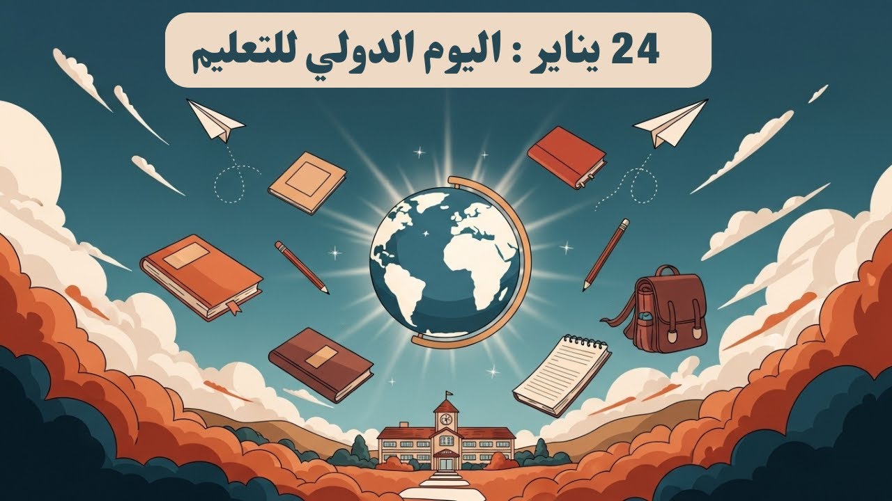 24 يناير : اليوم الدولي للتعليم