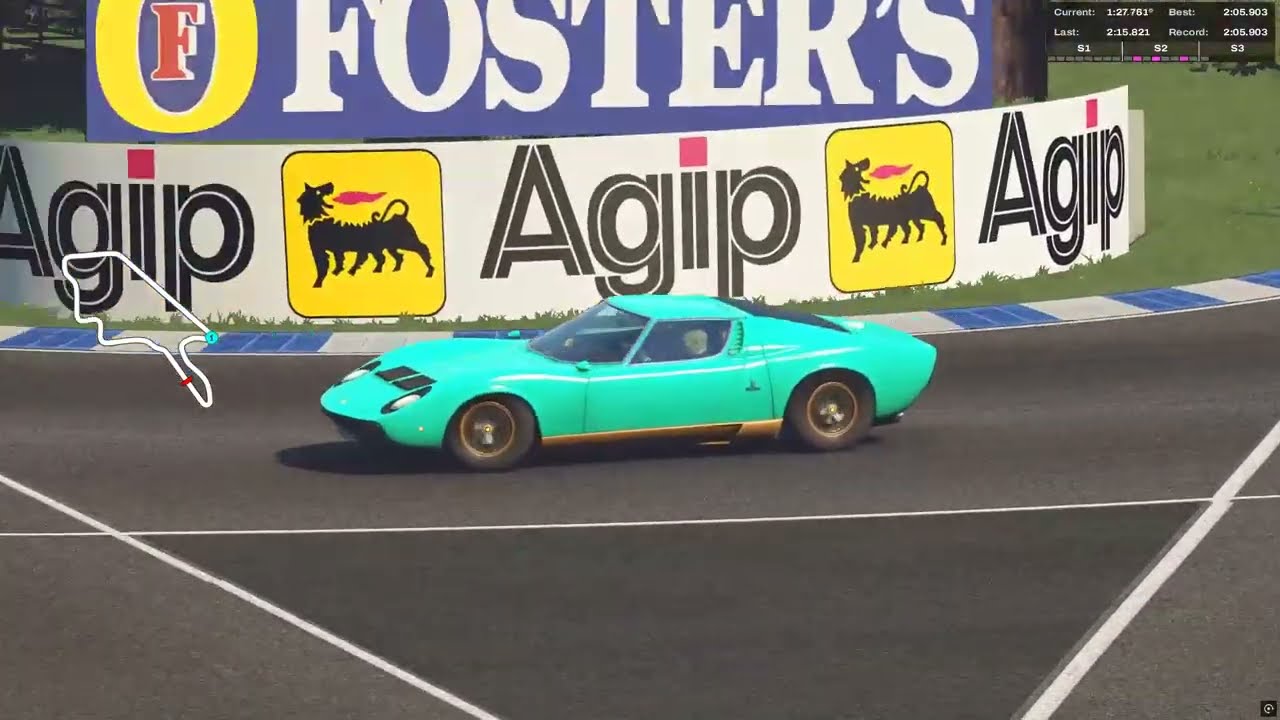 Adelaide 1990 - Lamborghini Miura P400 SV - 2:05.903