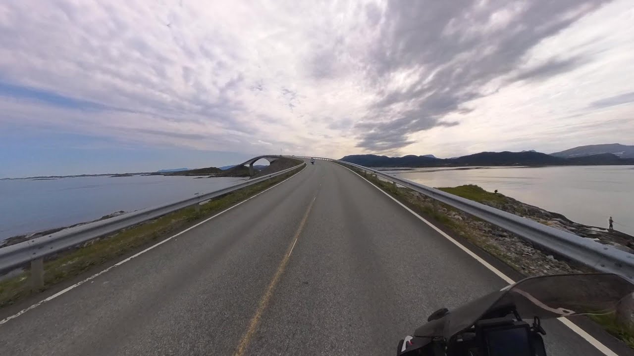 Da Gorizia a Capo Nord cap.5   Andalsnes Ocean Atlantic Road Trondheim