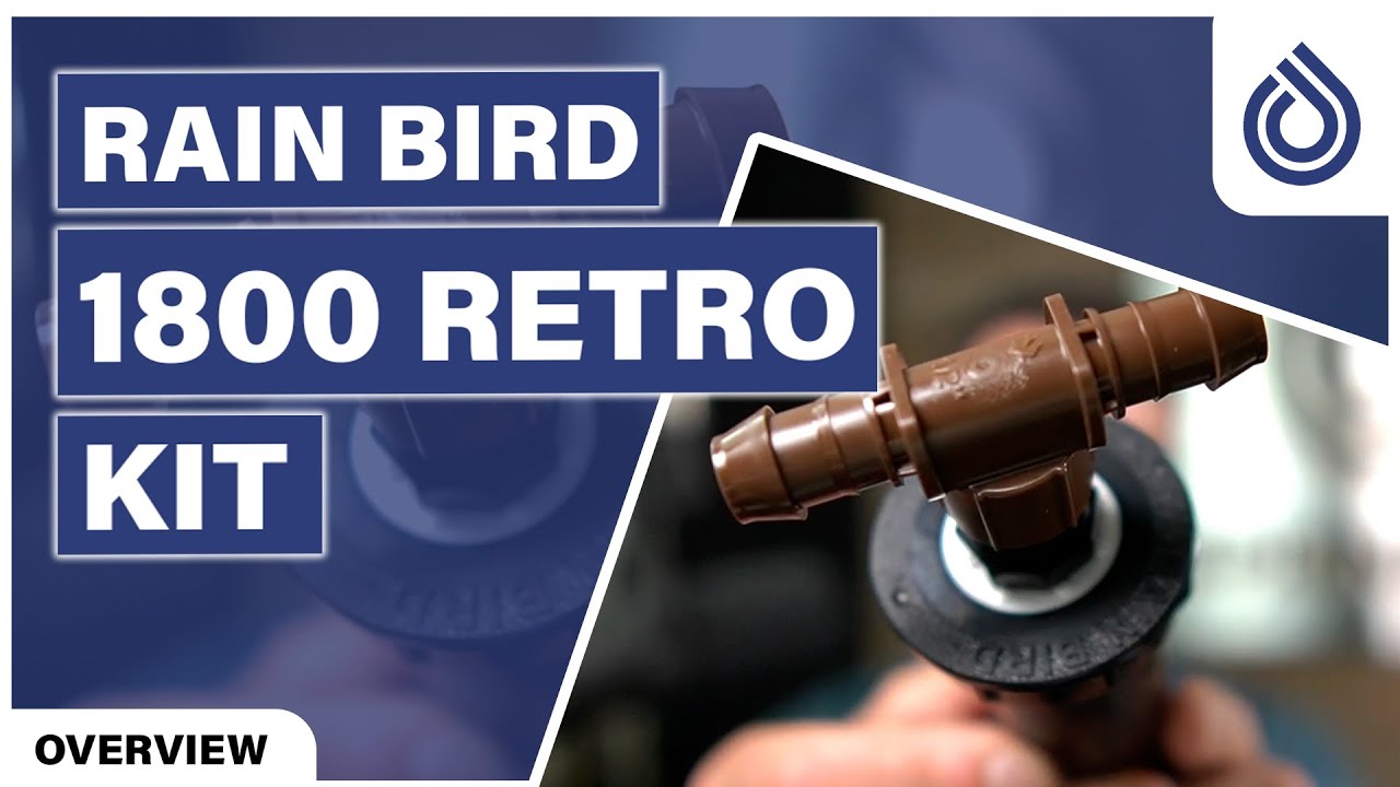 Rain Bird 1800 Spray Conversion to Drip Retro Kit | SprinklerSupplyStore.com