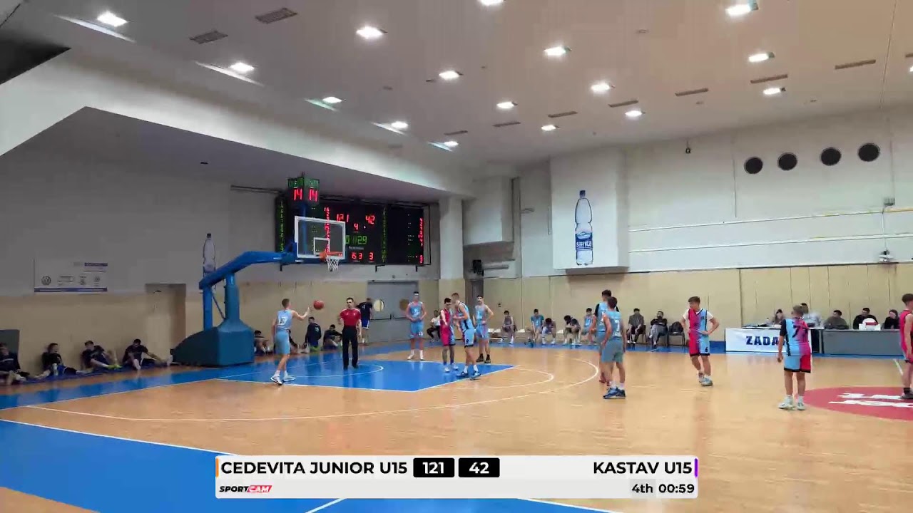 JPKL: Cedevita Junior vs Kastav 23.2.2025.