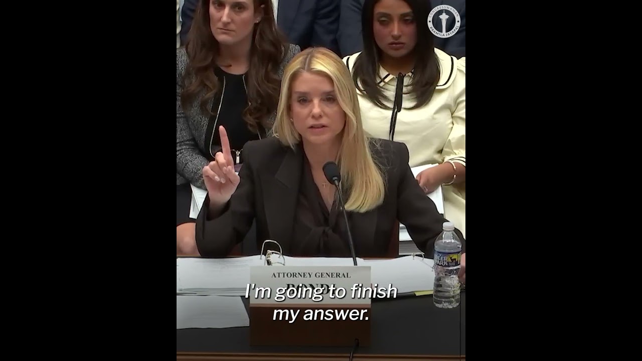 Pam Bondi refused to apologize to Epstein survivors