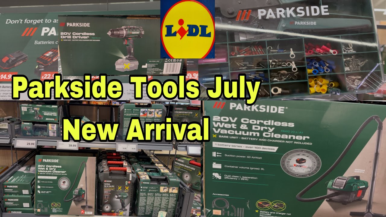 PARKSIDE TOOLS | New arrival in Lidl July 2025 | New Parkside Tools in Lidl
