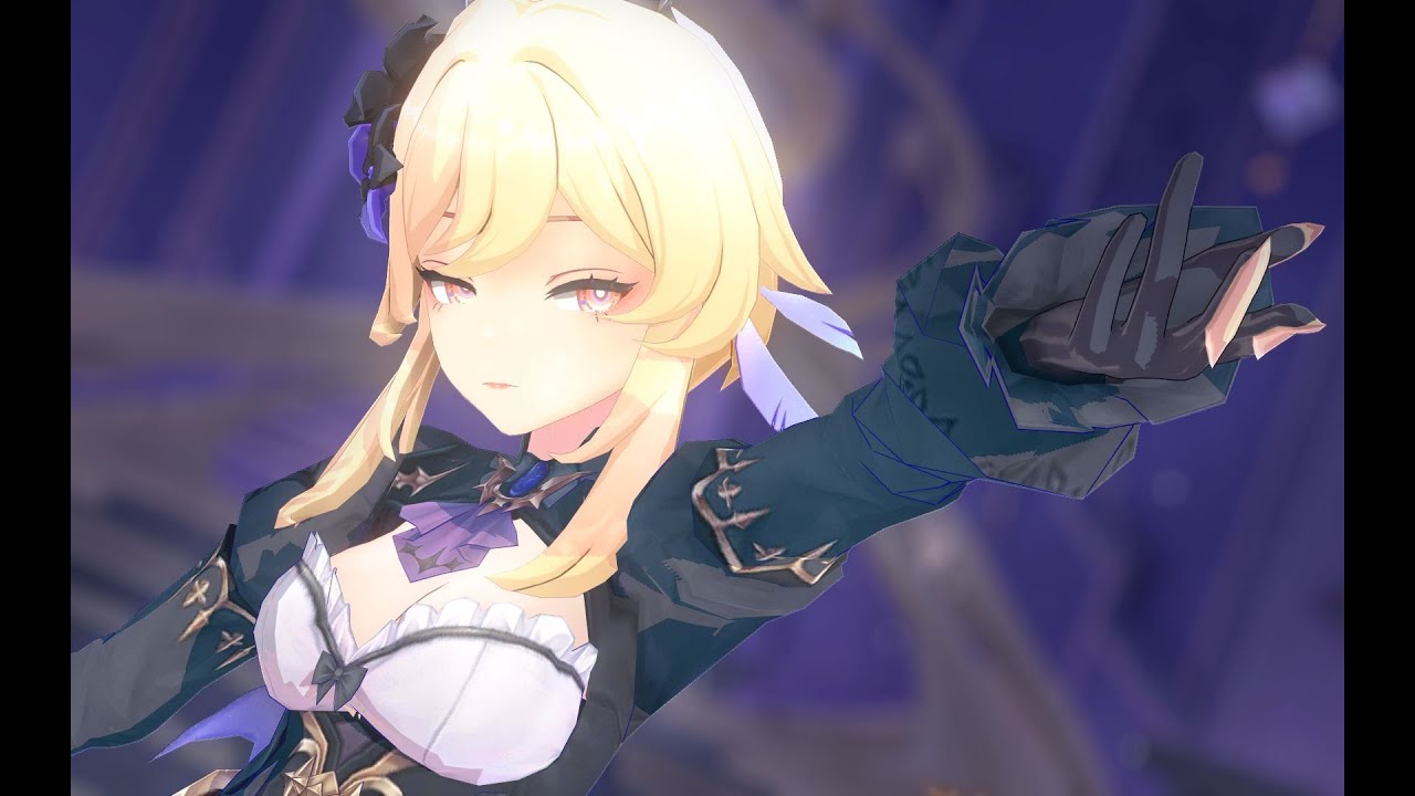 【Genshin Impact MMD／4K／60FPS】Lumine【ヒアソビ】
