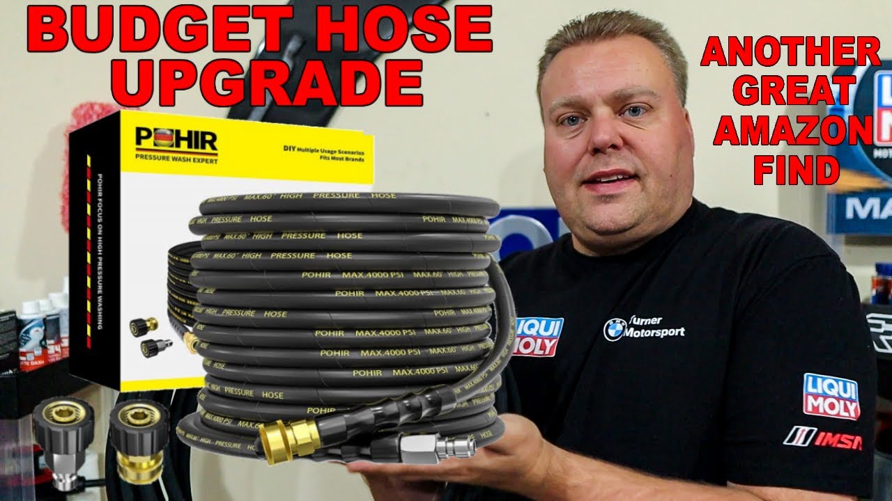 BEST BUDGET HOSE?! | 3/8 BRAIDED HOSE WITH MULTIPLE FITTINGS | REVIEW & TESTING