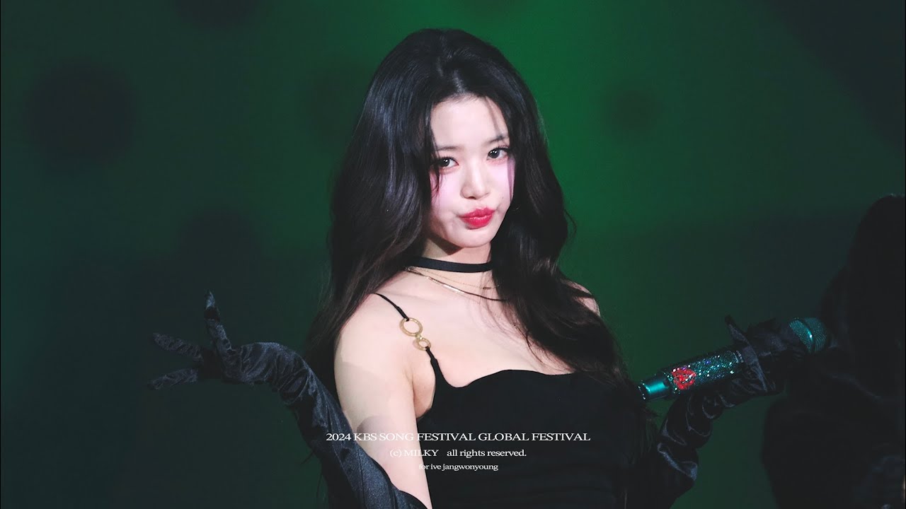(4K) 241220 KBS 가요대축제 '말해줘' 아이브 장원영 IVE JANGWONYOUNG 직캠