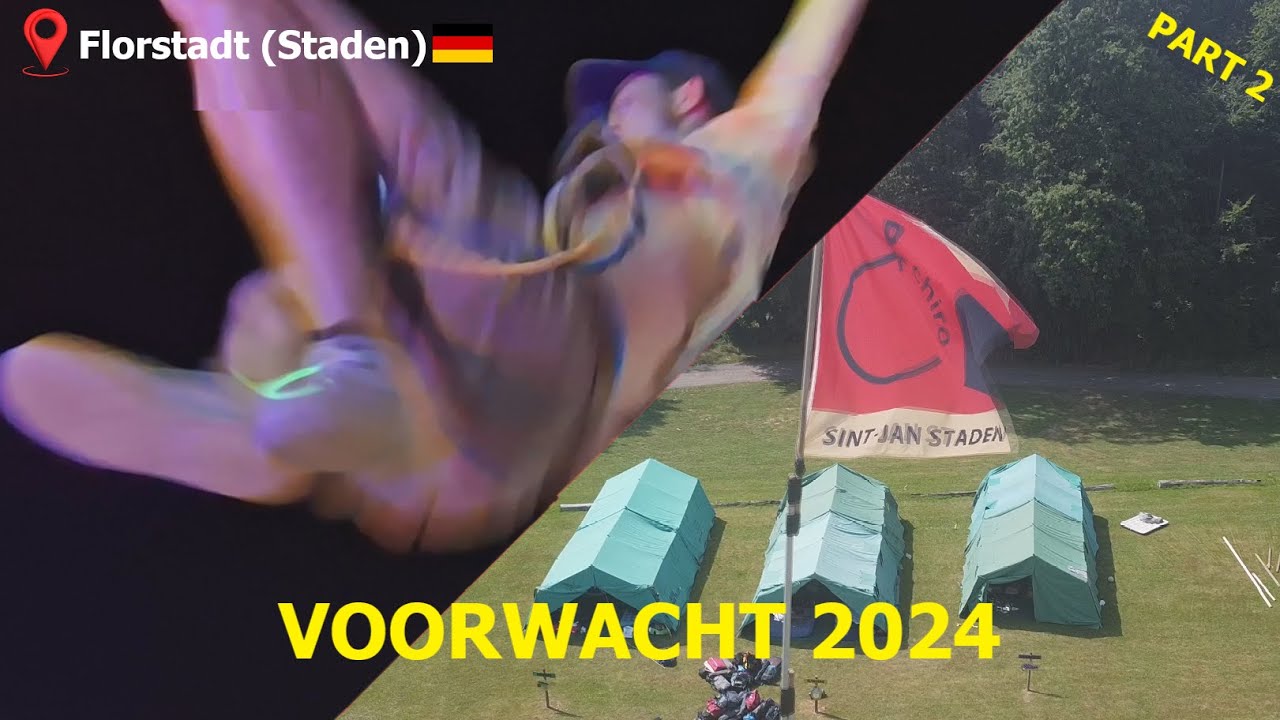 Kampplaats Afwerken en Dikke Party in DUITSLAND!!! - VOORWACHT 2024 - PART 2