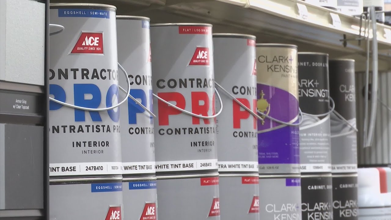 What's to blame for a paint shortage in Rockford?