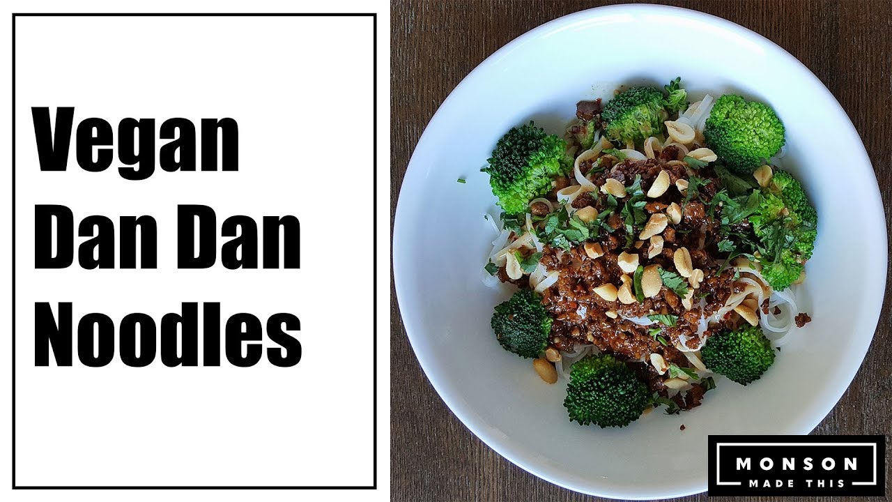 Vegan Dan Dan Noodles (Spicy Sichuan Noodles with Seitan)