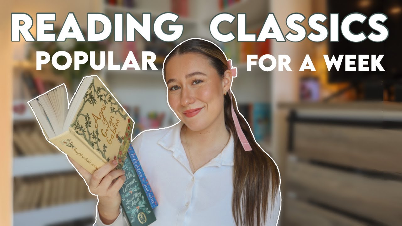 reading popular classics for the first time | reading vlog 🧺📖🐇