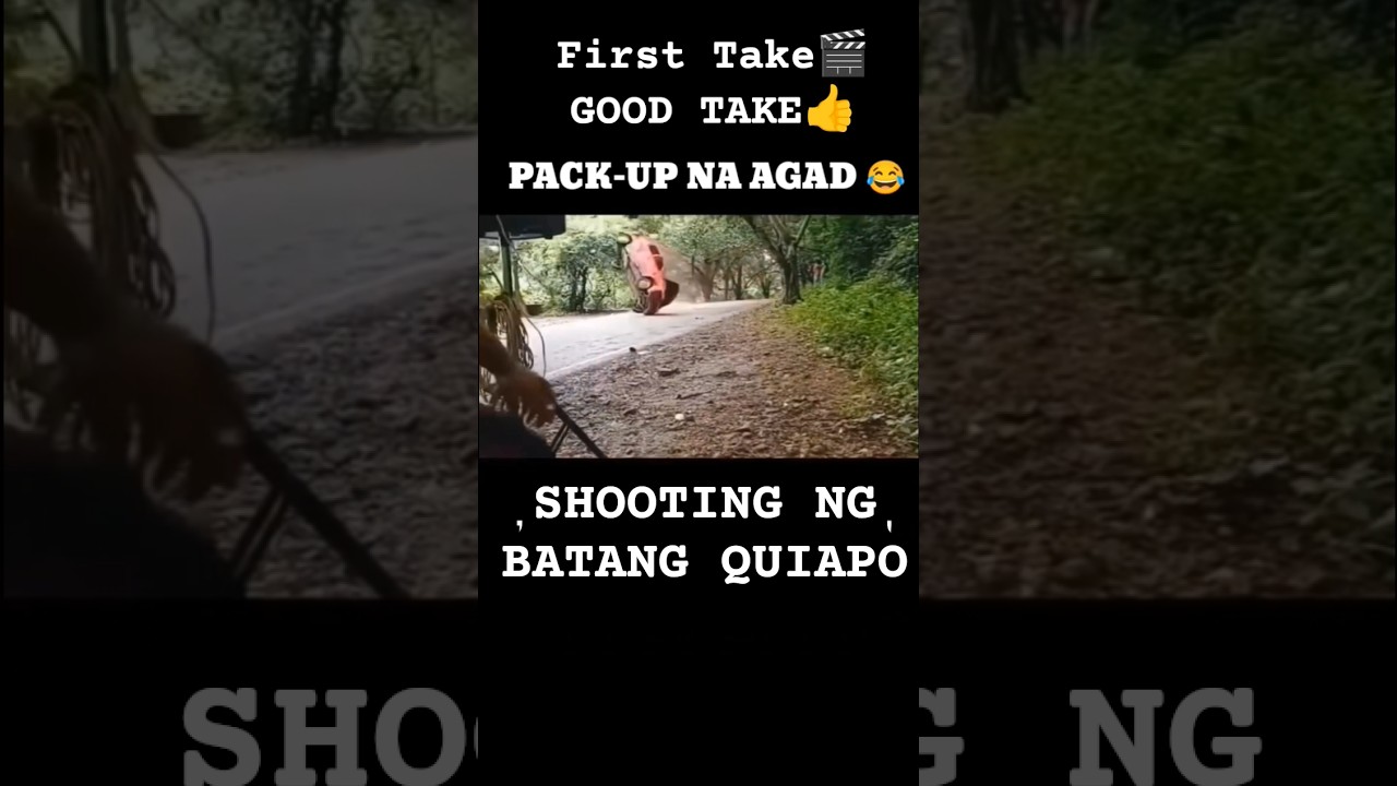 BATANG QUIAPO SHOOTING CAR STUNTS 🎬 BEHIND THE SCENES #BatangQuiapo #tanggol #behindthescene