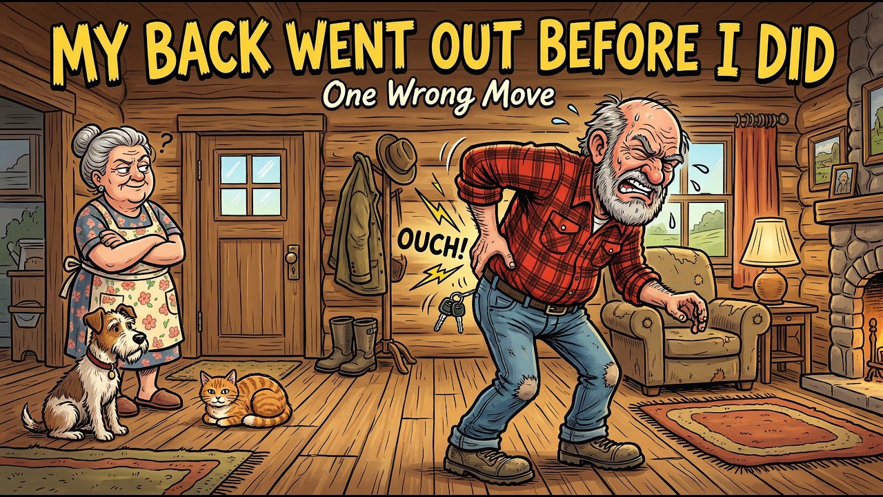 My Back Went Out Before I Did | A Hilarious Country Song About Getting Old 👴